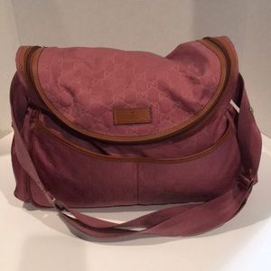 Authentic pink Gucci Diaper